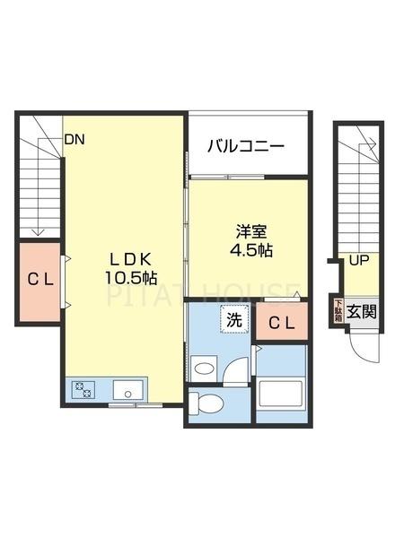 ＴＪ鳴神（205） 間取り図画像