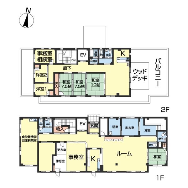 和歌山市有本デイサービス事業所（-） 間取り図画像