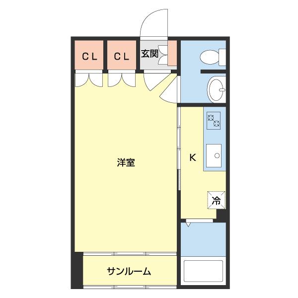 フォルテ（201） 間取り図画像