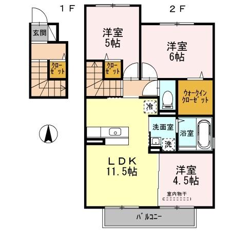  間取り図写真