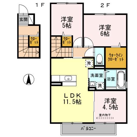  間取り図写真