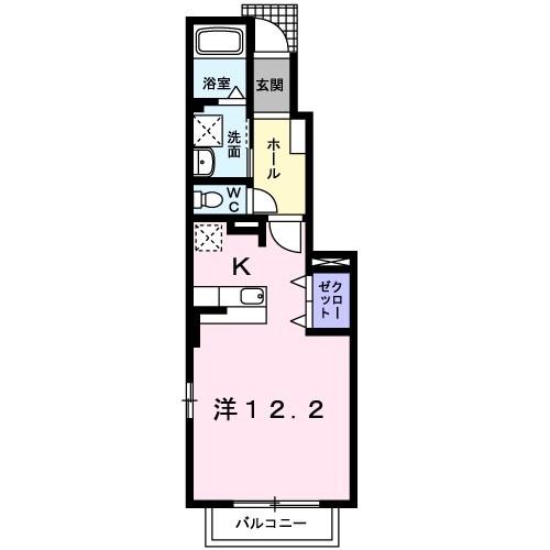 ルーナ　ルーチェ　Ⅱ（106） 間取り図画像
