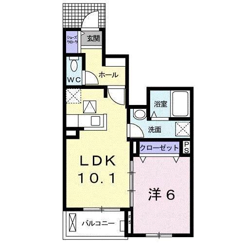 クリント　ブライアント　３号館（102） 間取り図画像