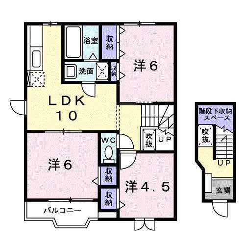 エンブレムⅡ（201） 間取り図画像