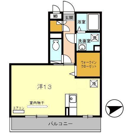 ソワサントゥ ヴァレ（307） 間取り図画像