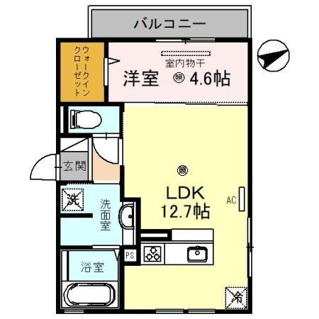 D-roomいえまる（301） 間取り図画像