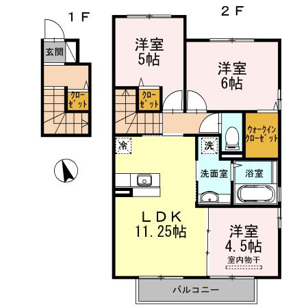  間取り図写真