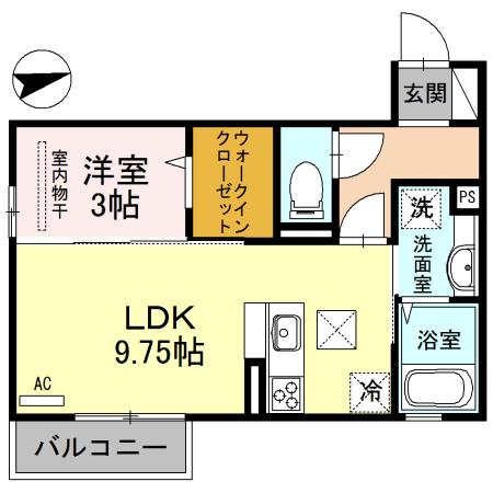 ソル グルージャ八軒家（103） 間取り図画像