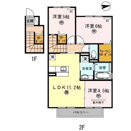  間取り図写真