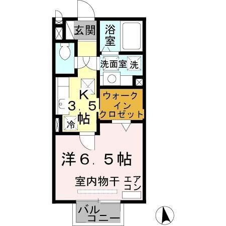ピノ コラ（107） 間取り図画像