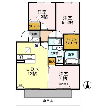  間取り図写真