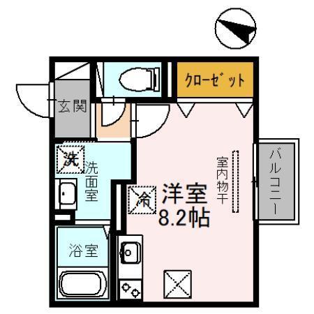 グランディールM（103） 間取り図画像