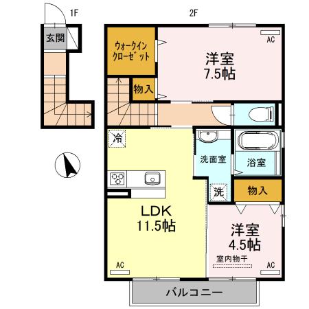  間取り図写真