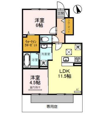Lａ　ｆｉｇｕｅ（ﾗ ﾌｨｰｸﾞ）（102） 間取り図画像