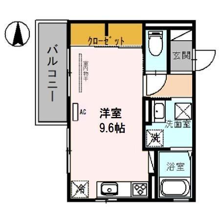 クレスト光洋（201） 間取り図画像