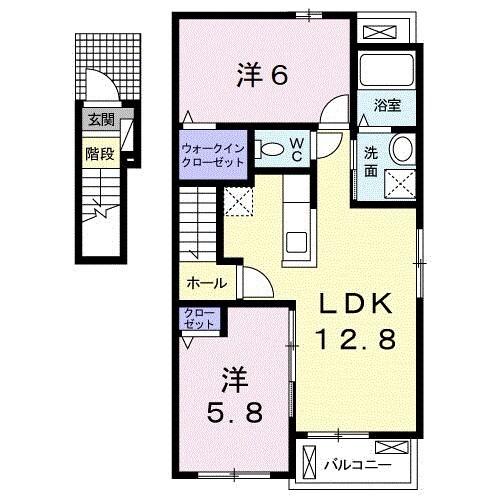 サンフェリーチェ（201） 間取り図画像