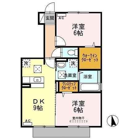 D-roomなごみ（101） 間取り図画像