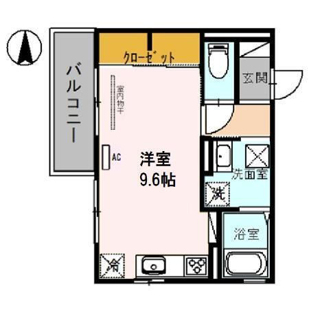 クレスト光洋（201） 間取り図画像