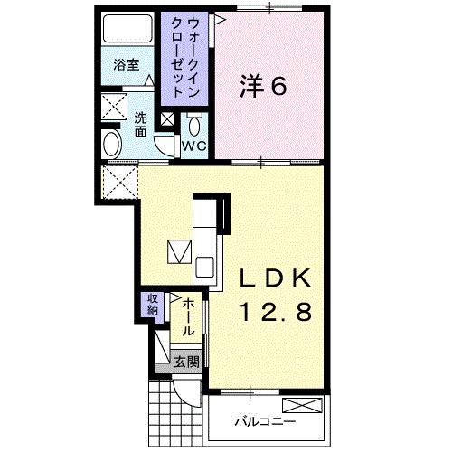 サニーホワイトⅦ（102） 間取り図画像