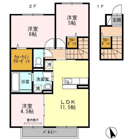  間取り図写真