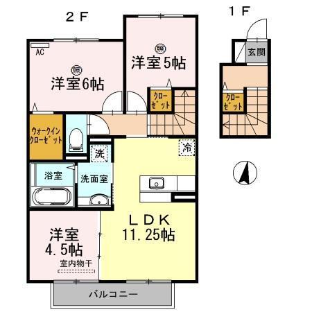  間取り図写真