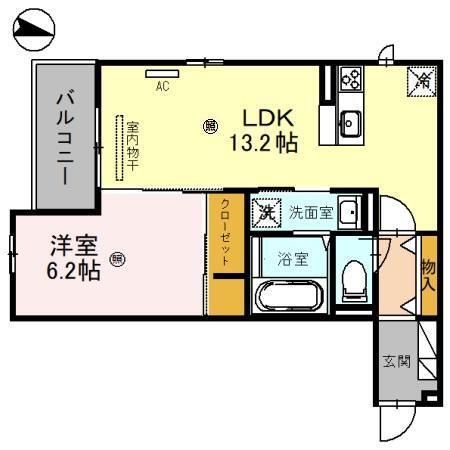 フェール ブリエ（202） 間取り図画像