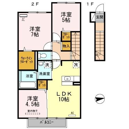  間取り図写真