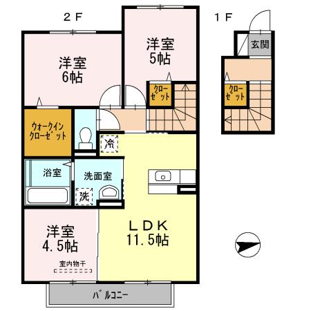  間取り図写真