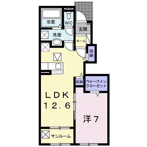 ラペーシュ神田（102） 間取り図画像
