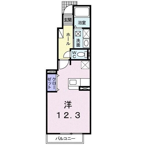 イリーデ西浜（102） 間取り図画像