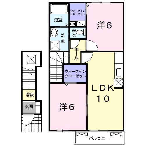 アヴニール　Ⅰ（202） 間取り図画像