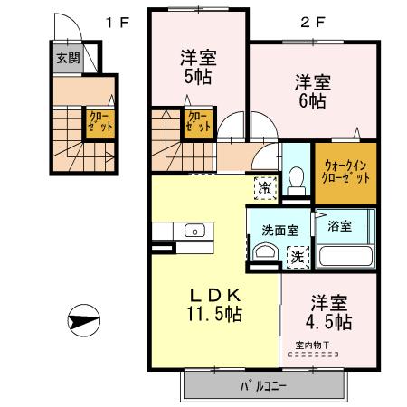  間取り図写真