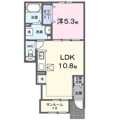 ルピエ宮前（102） 間取り図画像