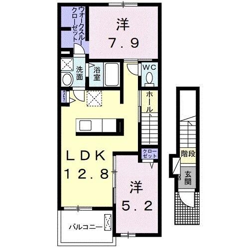 ラ・ルーチェ（202） 間取り図画像