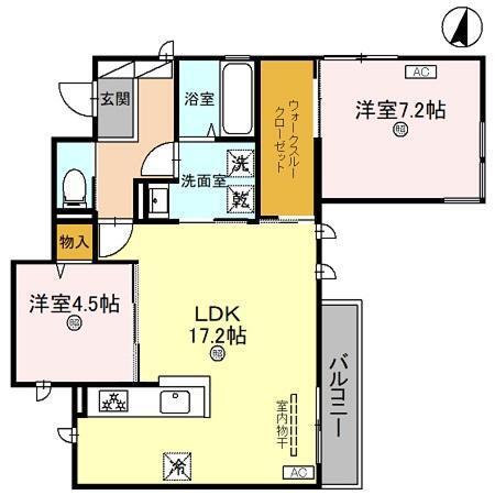  間取り図写真