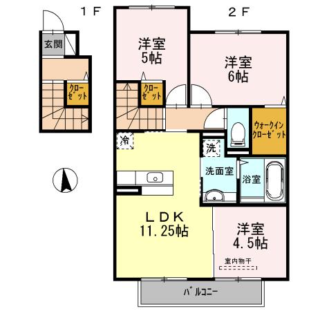  間取り図写真