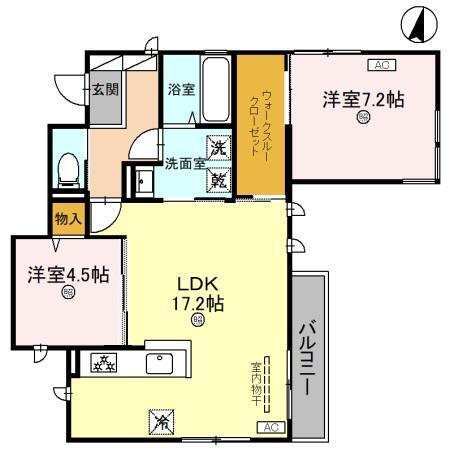  間取り図写真