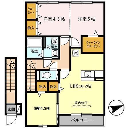 ルーチェモルト（202） 間取り図画像