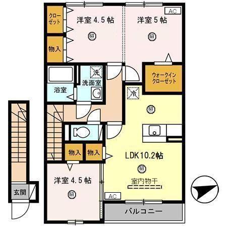 ルーチェモルト（202） 間取り図画像