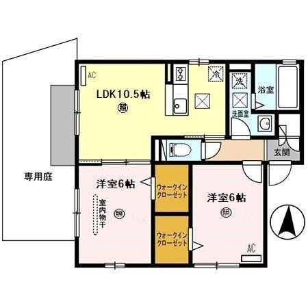 リアン・太田（101） 間取り図画像