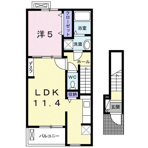 セボージャ（205） 間取り図画像
