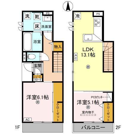  間取り図写真
