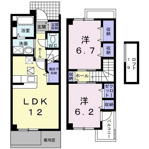  間取り図写真