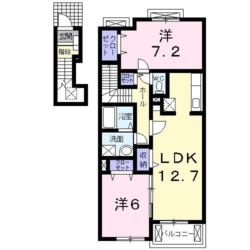 サンリット　Ⅰ　（御坊市）（203） 間取り図画像