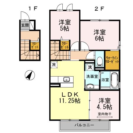  間取り図写真