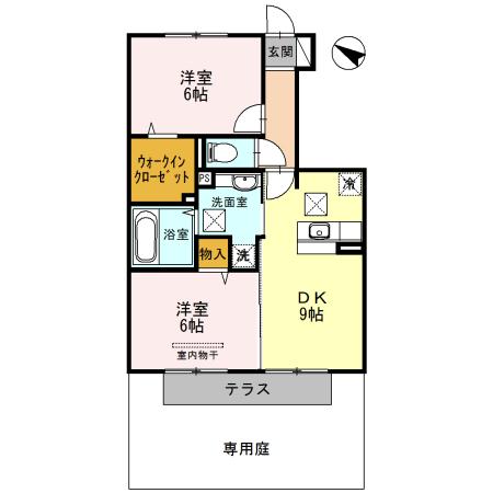  間取り図写真