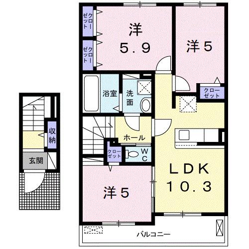  間取り図写真