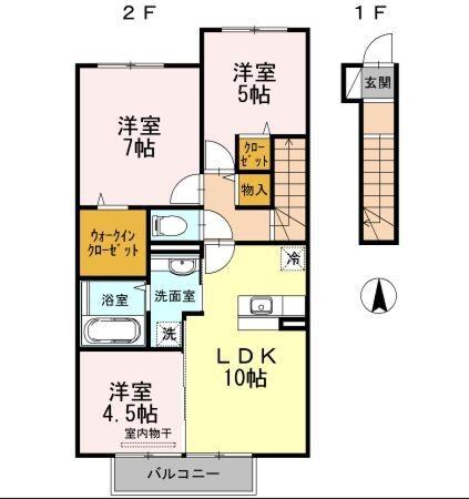  間取り図写真