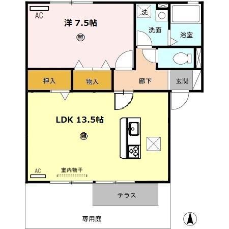  間取り図写真