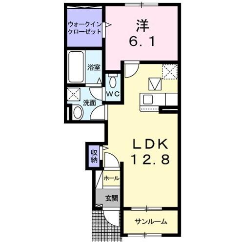 ソラ　メゾン（102） 間取り図画像
